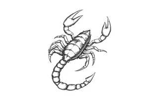 Scorpion tattoo idea