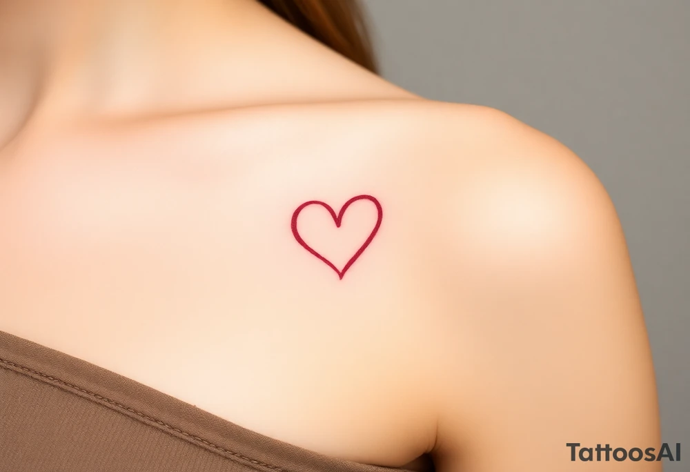 love Heart tattoo idea