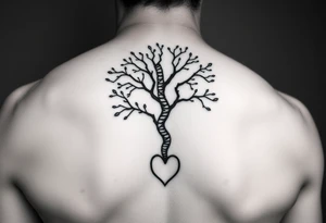 DNA TREE for family tree
Add heart in bottom tattoo idea