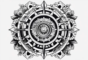 cogwheel tattoo idea
