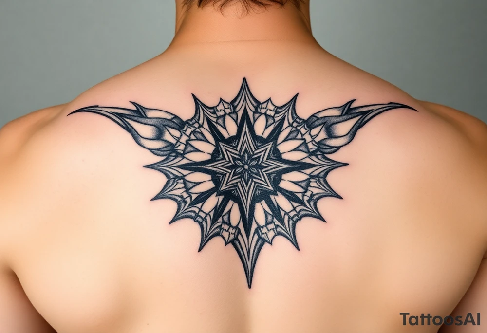 A giant man who looks biblical tattoo idea