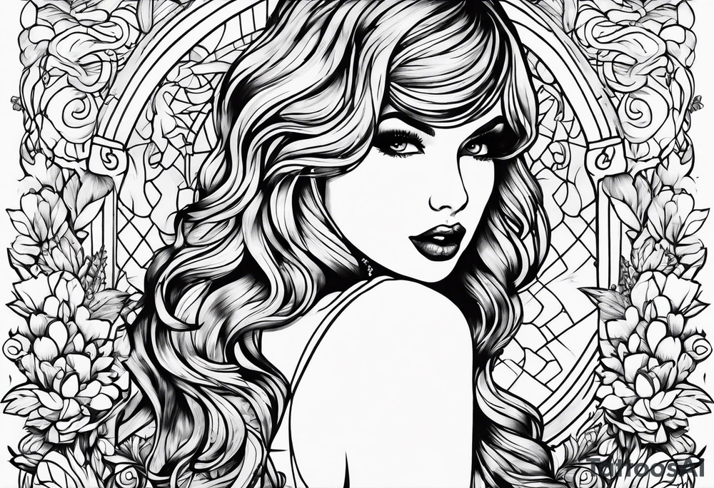 taylor swift lyric tattoo idea