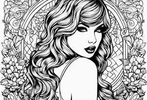 taylor swift lyric tattoo idea