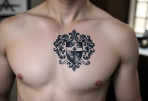 Smith, Irish family crest.
Full chest tattoo idea tattoo idea