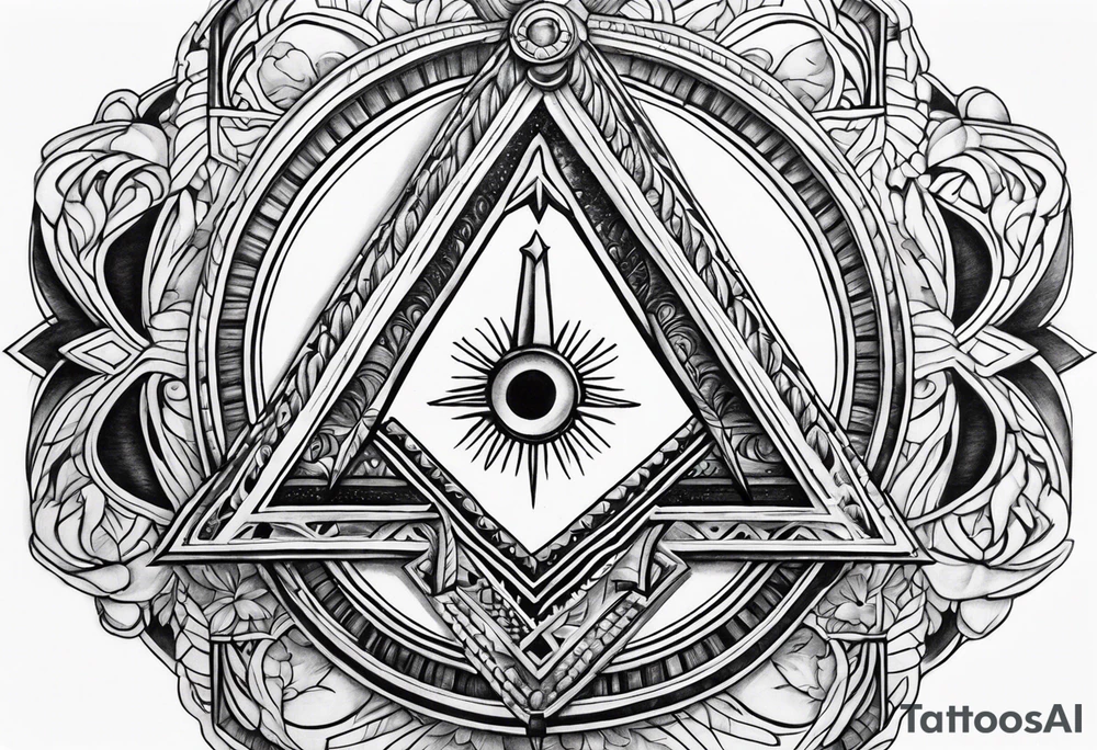 Masonic tattoo idea