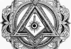 Masonic tattoo idea