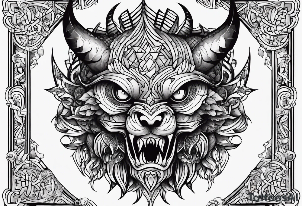 monster, tattoo idea