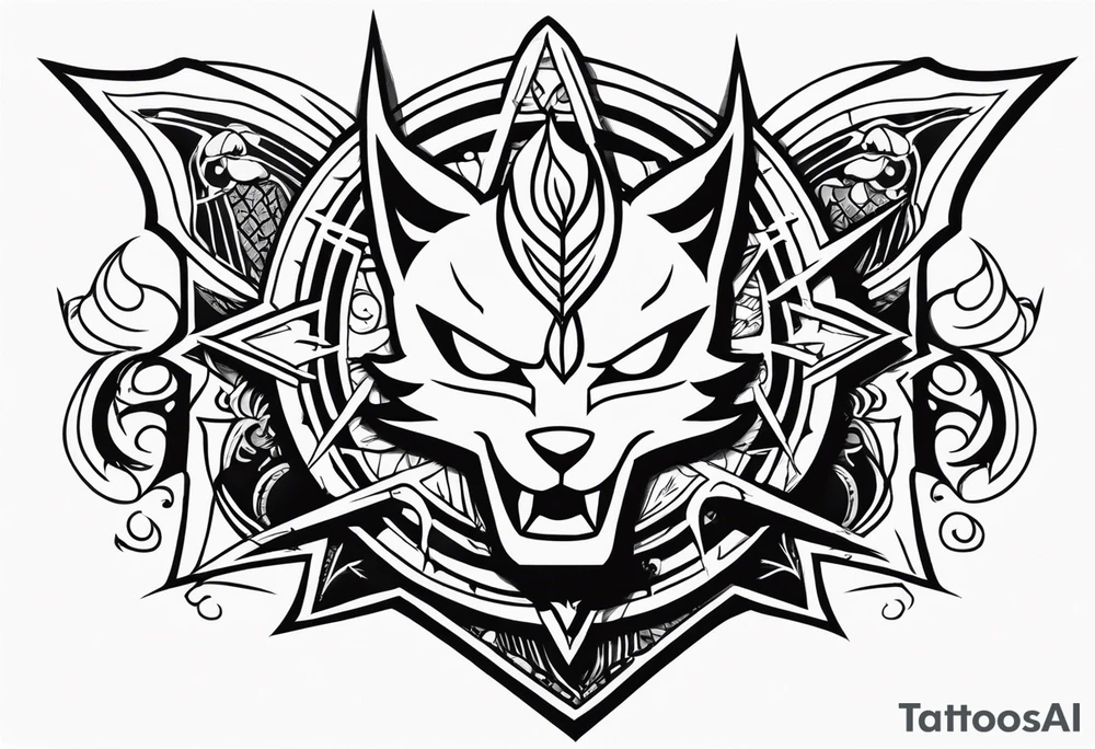 The logo of the anime show Fairy Tail tattoo idea