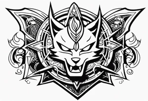 The logo of the anime show Fairy Tail tattoo idea