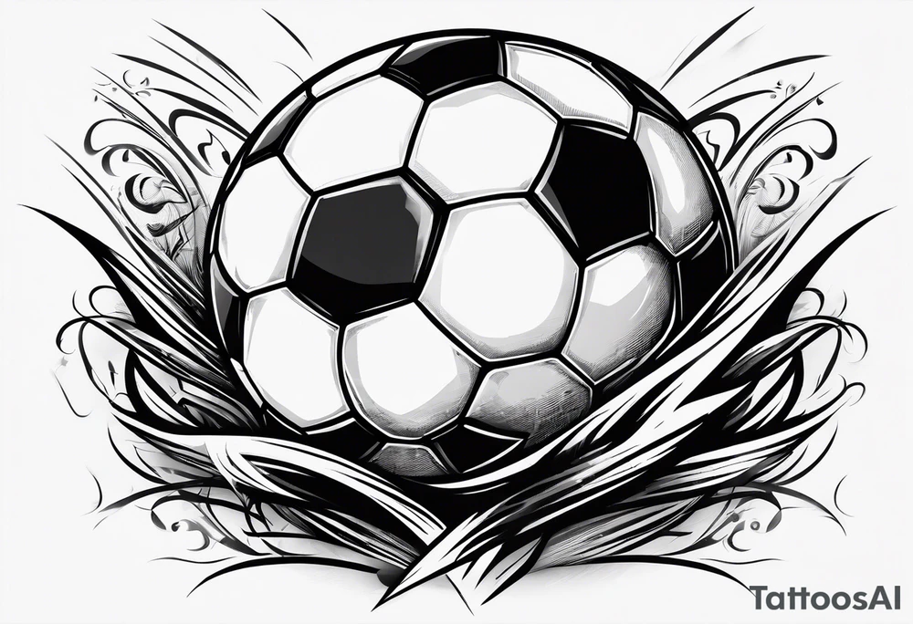 Soccer, Football, Darts, Table Tennis tattoo idea