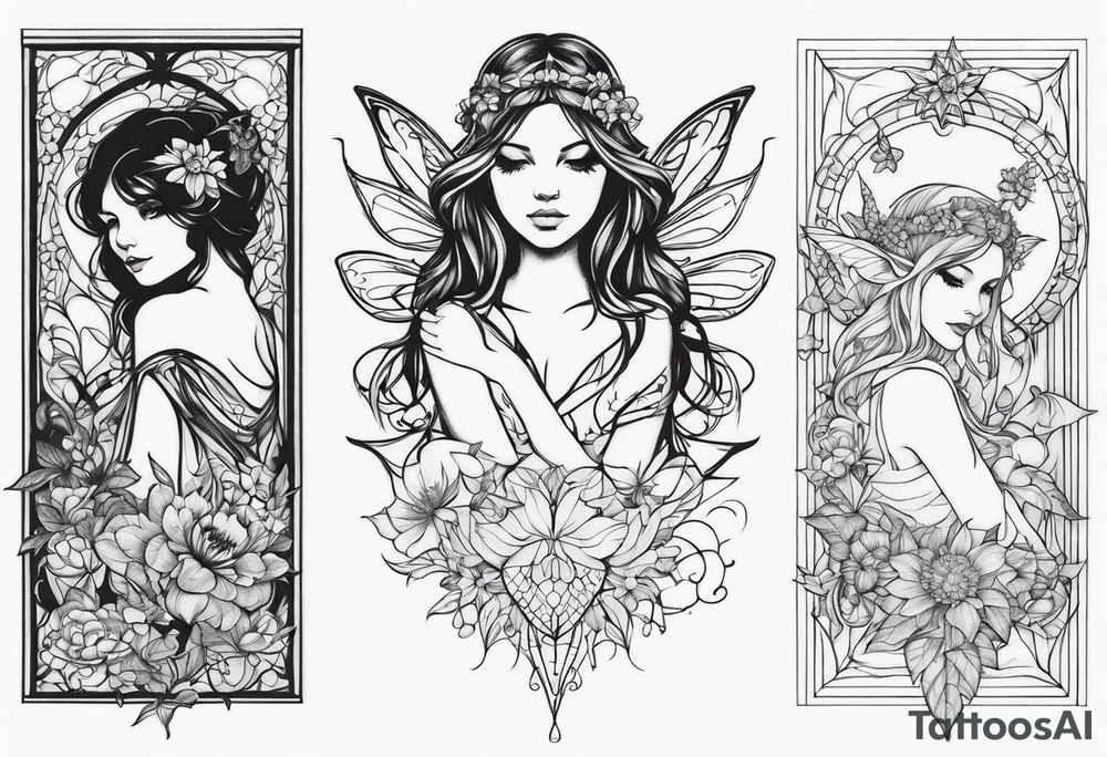 fairies tattoo idea