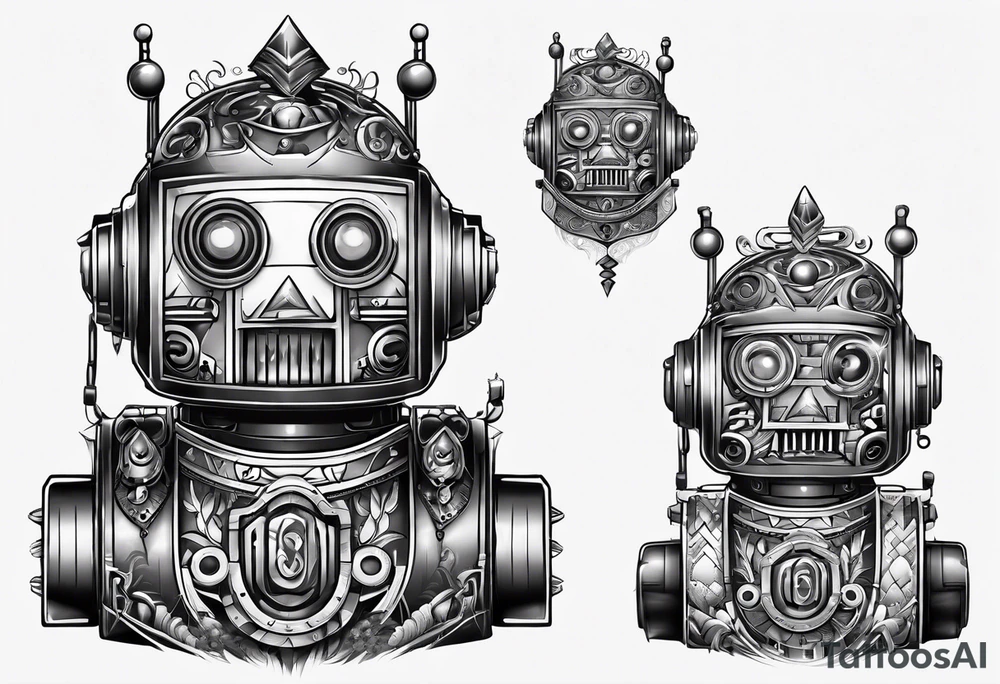 ROBOT tattoo idea