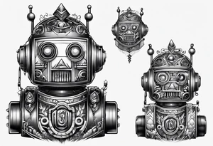 ROBOT tattoo idea