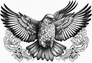 Colombe électricité tattoo idea