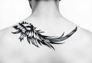 OTF, paint brush stroke tattoo idea