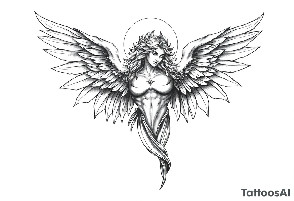 Archangel raphael tattoo idea