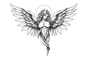 Archangel raphael tattoo idea