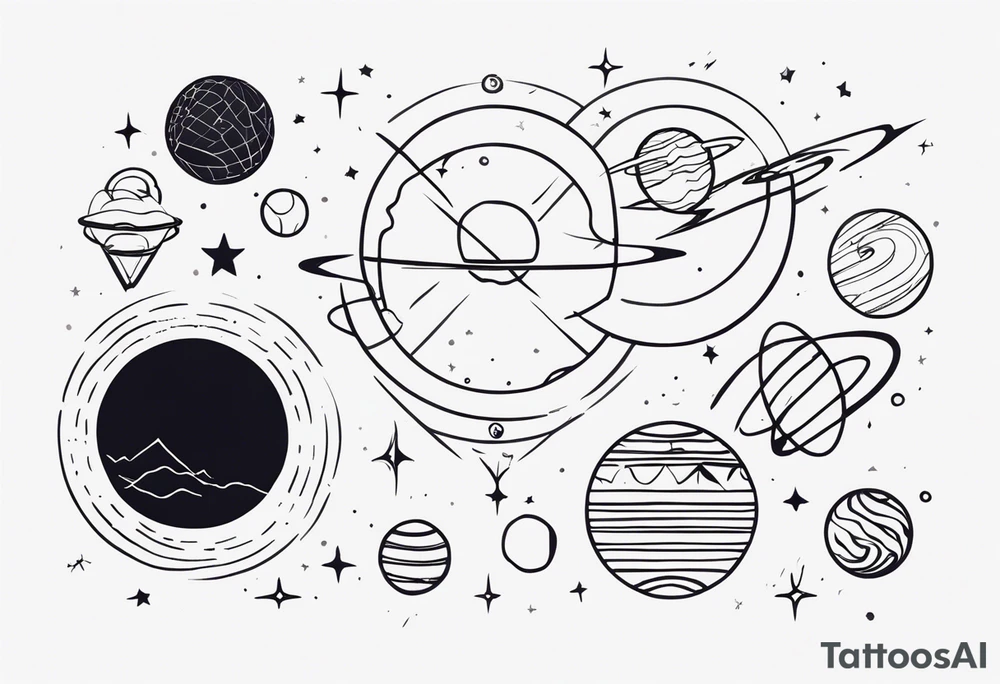 planisfero tattoo idea