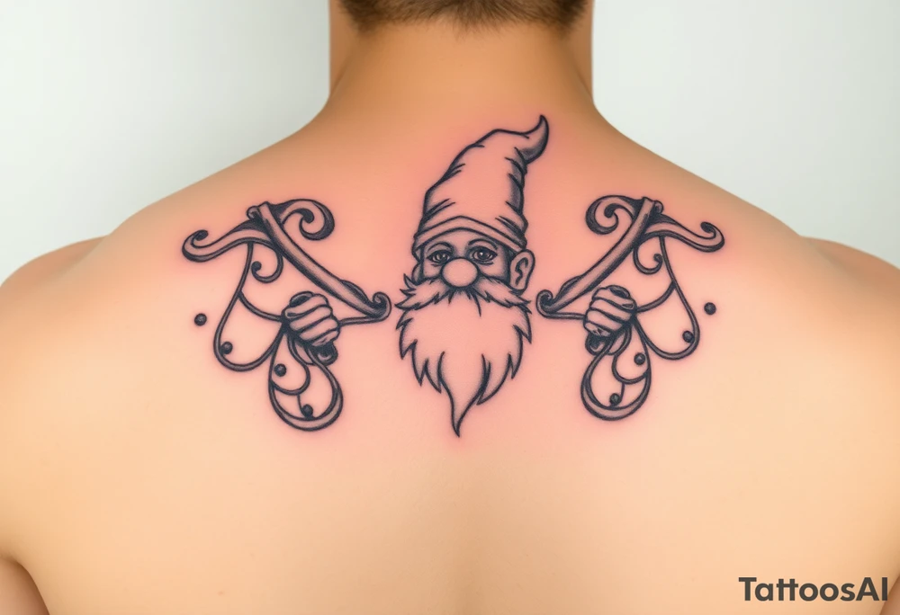 In loving memory gnome tattoos tattoo idea