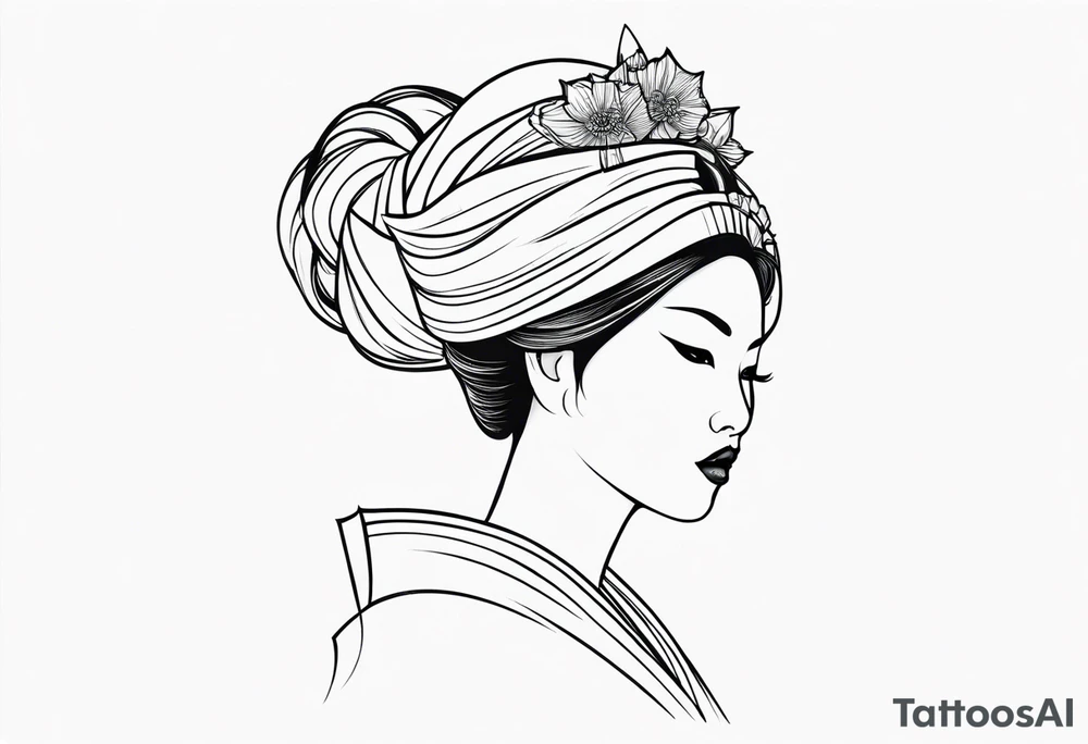 Geisha tattoo idea