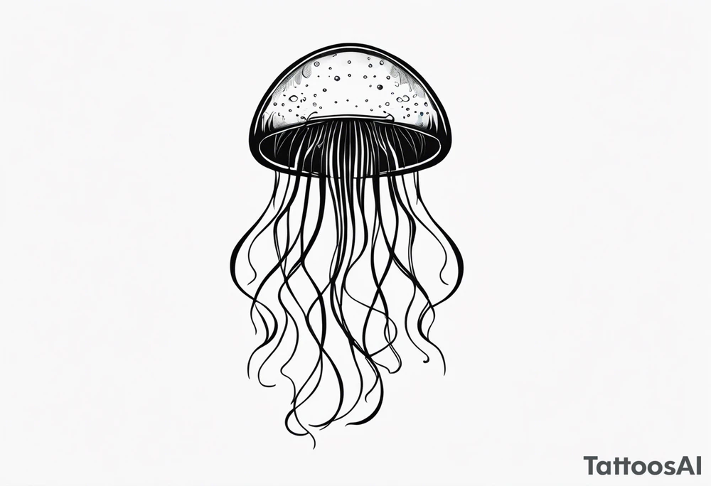 jelly fish tattoo idea