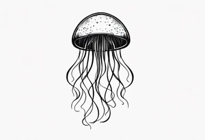 jelly fish tattoo idea