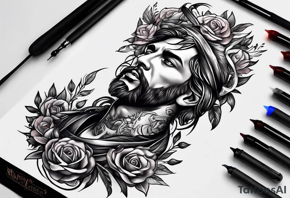 father memorial tattoo.. tattoo idea