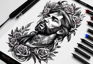 father memorial tattoo.. tattoo idea