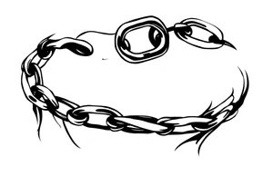 Chain tattoo idea