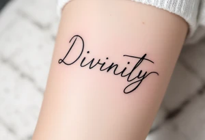 Divinity tattoo idea