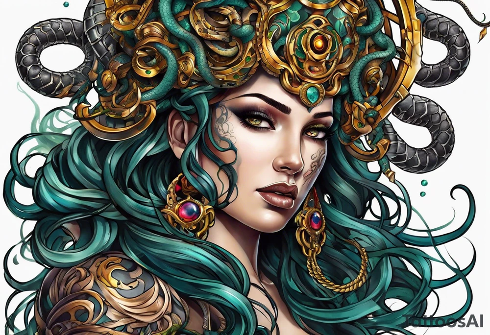 medusa tattoo idea