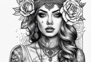 Horror tattoo idea