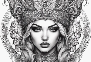 Lilith tattoo idea
