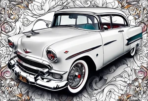 car tattoo idea