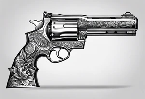 guns tattoo idea