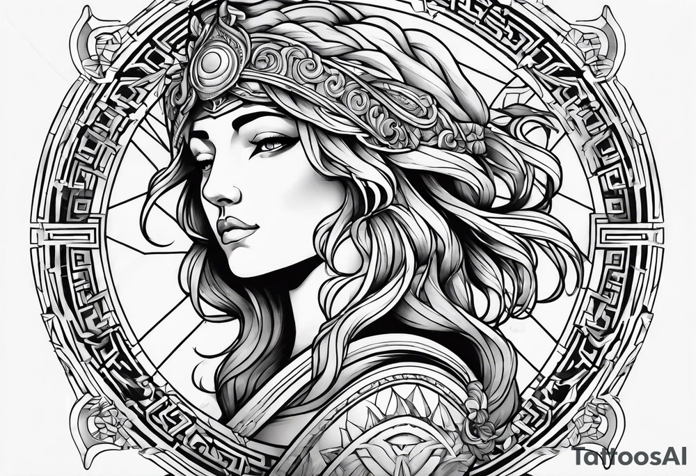 greek mythology tattoo idea