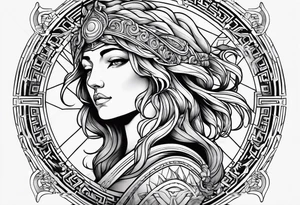 greek mythology tattoo idea