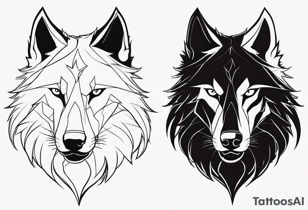 lobo tattoo idea