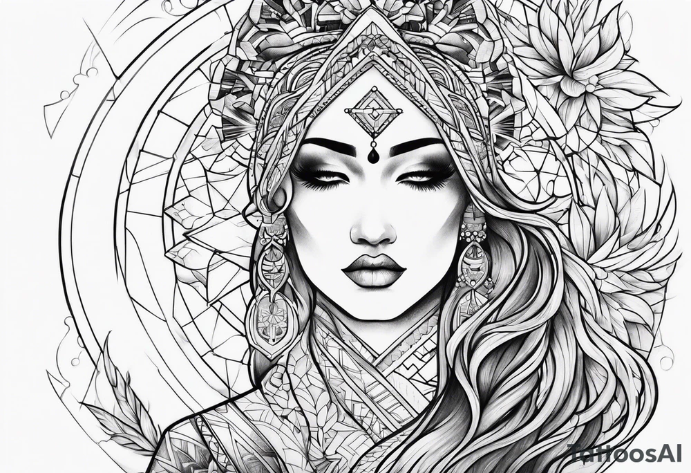 divine breath of life tattoo idea