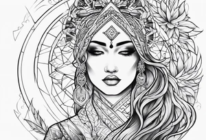 divine breath of life tattoo idea