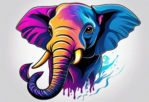 Animal cute tattoo idea
