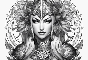 pantheon for league of legends tattoo idea