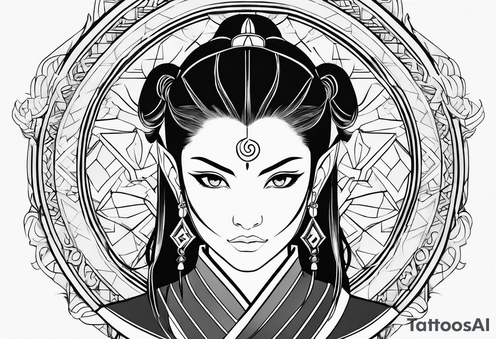 avatar the last airbender azula tattoo idea