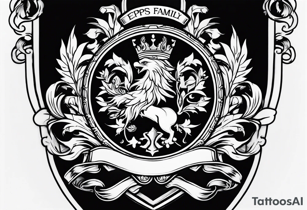 Epps Family Crest tattoo idea