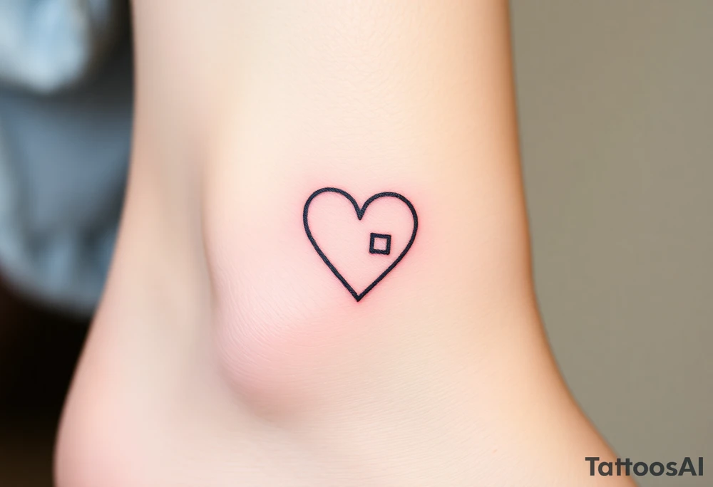 autism heart puzzle shape symbol tattoo idea