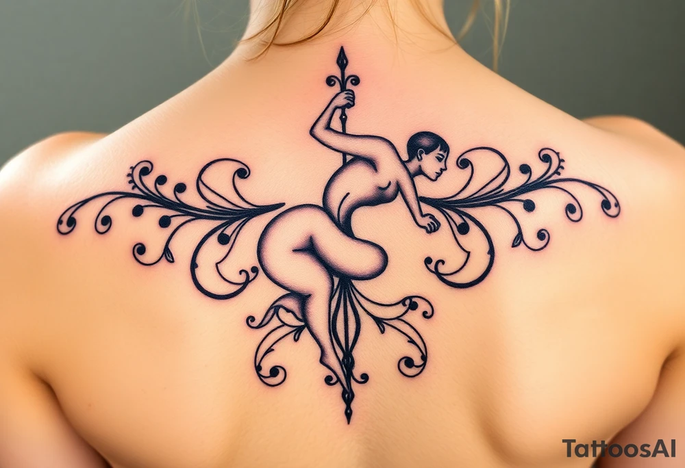 Contortionist tattoo idea