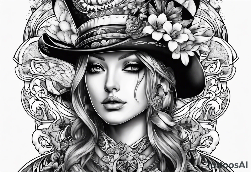 One piece tattoo idea