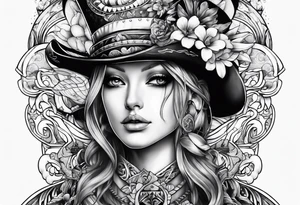 One piece tattoo idea