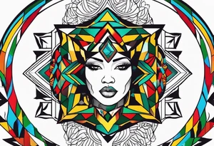 São Tomé e Príncipe 🇸🇹 tattoo idea