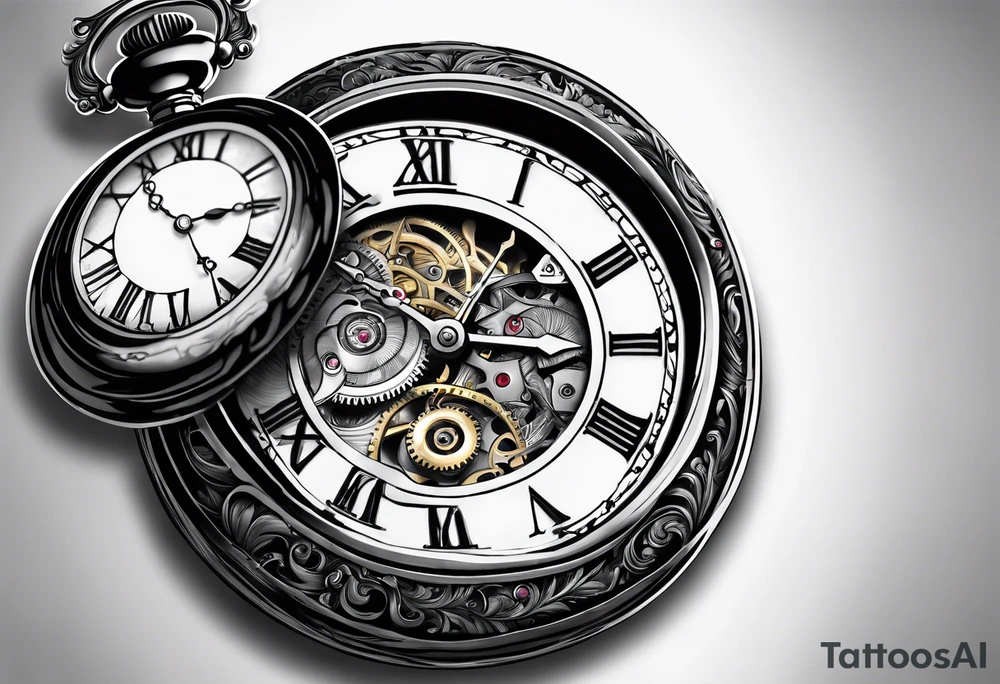 old school pocket watch
exploded showing inner mechanism tattoo idea old school pocket watch
exploded showing inner mechanism tattoo idea